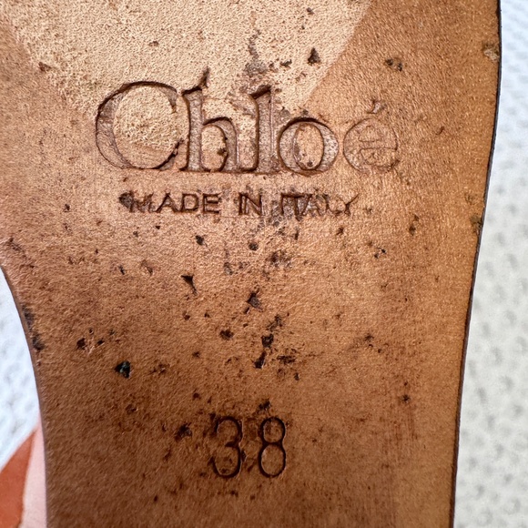 Chloe Leather Wedge Shoe - Picture 4 of 12